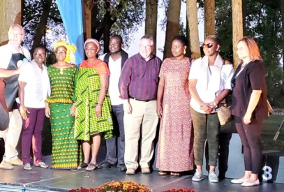 Representatives of the Nigerian Canadian Association at The International Soup Festival 2019, after coming 3rd out of 31 organizations.